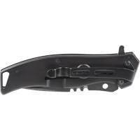 Electrician's Bearing-Assisted Open Pocket Knife, 2-95/100" Blade, Stainless Steel Blade, Aluminum Handle Equipex
