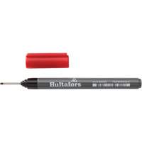 Ink Deep-Hole Marker, Red, Marker Equipex