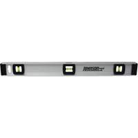 Contractor's Level with Rule, I-Beam, 2' L, Aluminum, 3, Non-Magnetic Equipex