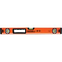 Level with Protective End-Caps, Box, 2' L, Aluminum, 3, Non-Magnetic Equipex