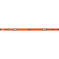 Level with Protective End-Caps, Box, 6' L, Aluminum, 3, Non-Magnetic Equipex