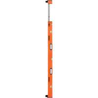 Heavy-Duty Extendable Plate Level, 10'/6' L, Aluminum, 3, Non-Magnetic Equipex