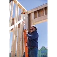 Heavy-Duty Extendable Plate Level, 10'/6' L, Aluminum, 3, Non-Magnetic Equipex