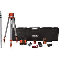 Syst&egrave;me laser rotatif horizontal/vertical &agrave; double pente &eacute;lectronique &agrave; nivellement automatique, 1500' (457.2 m), 635 N.m Equipex