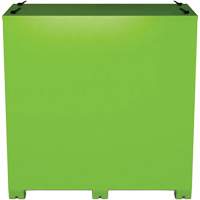 Onsite PPE Storage Cabinet, Steel, High-Visibility Lime Green Equipex