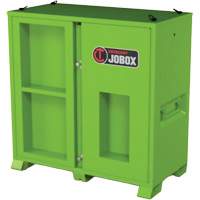 Onsite PPE Storage Cabinet, Steel, High-Visibility Lime Green Equipex
