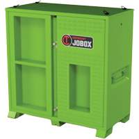 Ventilated Onsite PPE Storage Cabinet, Steel, High-Visibility Lime Green Equipex
