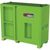 Onsite PPE Storage Cabinet, Steel, High-Visibility Lime Green Equipex