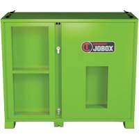 Ventilated Onsite PPE Storage Cabinet, Steel, High-Visibility Lime Green Equipex