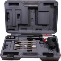 Marteau pneumatique robuste avec burins, 21,8 pi³/min, 1/4" NPT, 2600 coups/min, 3/4" x 3-3/4" (19,05 mm x 95,25 mm) Equipex