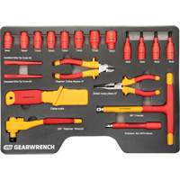 VDE Insulated Tool Set, 1000 V, 39 Pcs Equipex