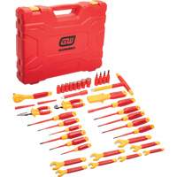 VDE Insulated Tool Set, 1000 V, 39 Pcs Equipex