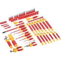 VDE Insulated Tool Set, 1000 V, 72 Pcs Equipex