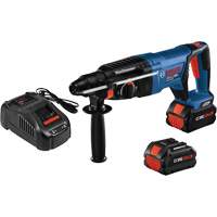 Professional Rotary Hammer Kit, 18 V, 1", 0-890 RPM Equipex