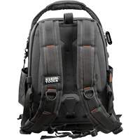 Tradesman Pro Tool Master Tool Bag Backpack, 11" L x 13-1/2" W, Black/Grey/Orange, Polyester Equipex