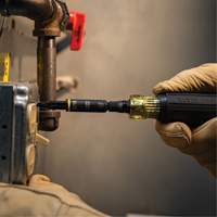 11-in-1 Impact Rated Multi-Bit Screwdriver/Nut Driver, 8" L, Cushion Grip Handle Equipex