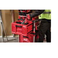 Boîte &agrave; outils avec un tiroir PACKOUT avec une capacit&eacute; de 50 lb, 16-3/10" x 22-1/5" x 14-3/10", Noir/Rouge Equipex