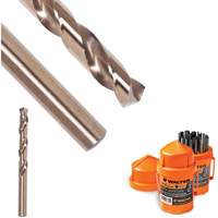 SST+ Jobbers Drill Bit, High Speed Steel, 27/64", 5-9/16" L, 3-11/16" Flute, 135° Point Angle Equipex