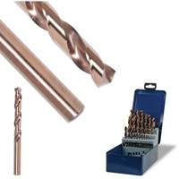 SST+ Jobbers Wire Gauge Drill Bit, High Speed Steel, #1, 3-11/16" L, 2-1/4" Flute, 135° Point Angle Equipex