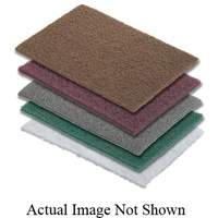 BLENDEX Hand Pads, Aluminum Oxide, 6" x 9", Medium Grit Equipex