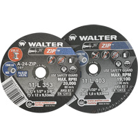 Zip Cut-Off Wheel, 4" x 1/4", 3/8" Arbor, Type 1 Equipex