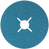 Disque abrasif Topcut, Zirconium, 24, 4-1/2" Dia x 7/8" Arbre Equipex