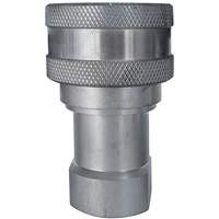 RACCORD HYDRAULIQUE FERM2VOIES,1/4"NPT,INOX, Laiton/Acier inoxydable Equipex