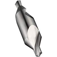 Bright Finish Combined Drill & Countersink, 4 mm Small Diameter, 10 mm Large Diameter, High Speed Steel Equipex