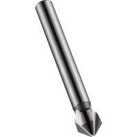 Fraise conique, 12,4 mm, Acier rapide, Angle de 90°, 3 cannelures Equipex