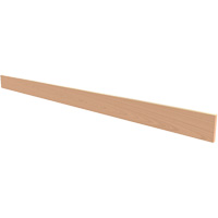 Composants pour &eacute;chafaudages la tour en fibre de verre, Plinthe, 60" la x 4" h Equipex