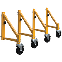 Mobile Work Scaffolding - Maxi Square Steel Scaffolding Accessories, Outrigger, 19-1/4" W x 24" H Equipex