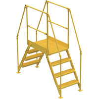 &eacute;chelles de liaison, 67 " Port&eacute;e hors tout, 40" ha x 24" p, 24" Largeur de la marche Equipex