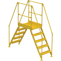 &eacute;chelles de liaison, 79 1/2" Port&eacute;e hors tout, 50" ha x 24" p, 24" Largeur de la marche Equipex