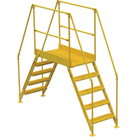 &eacute;chelles de liaison, 103-1/2" Port&eacute;e hors tout, 50" ha x 48" p, 24" Largeur de la marche Equipex