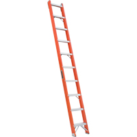 FH1000 Series Industrial Heavy-Duty Shelf Ladders, 10', Fibreglass, 300 lbs., CSA Grade 1A Equipex