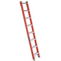 FH1000 Series Industrial Heavy-Duty Shelf Ladders, 8', Fibreglass, 300 lbs., CSA Grade 1A Equipex