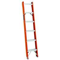 FH1000 Series Industrial Heavy-Duty Shelf Ladders, 6', Fibreglass, 300 lbs., CSA Grade 1A Equipex