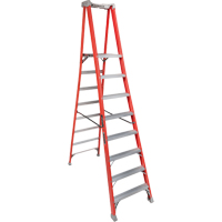 Escabeaux industriels robustes Pro Platform (s&eacute;rie FXP1700), 8', Cap. De 300 lb Equipex