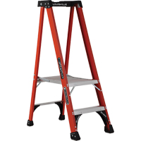 Escabeaux industriels extra robustes Pro Platform (s&eacute;rie FXP1800), 2', Cap. De 375 lb Equipex
