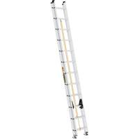 Jobsite Series Extension Ladder, 250 lbs. Cap., 24' H, Grade 1 Equipex