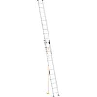 Jobsite Series Extension Ladder, 250 lbs. Cap., 24' H, Grade 1 Equipex