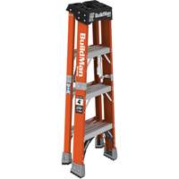 Step Ladder, 4', Fibreglass, 375 lbs. Capacity, Type 1AA Equipex