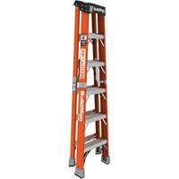 Step Ladder, 6', Fibreglass, 375 lbs. Capacity, Type 1AA Equipex