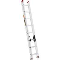 Jobsite Series Extension Ladder, 200 lbs. Cap., 16' H, Grade 3 Equipex