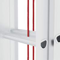 Jobsite Series Extension Ladder, 200 lbs. Cap., 24' H, Grade 3 Equipex