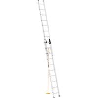 Jobsite Series Extension Ladder, 225 lbs. Cap., 20' H, Grade 2 Equipex