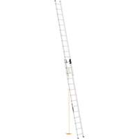 Jobsite Series Extension Ladder, 225 lbs. Cap., 28' H, Grade 2 Equipex