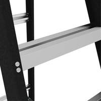 Escabeau avec plateau &agrave; peinture, 10', Fibre de verre, Capacit&eacute; 250 lb, Type 1 Equipex