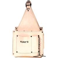 Electrical & Maintenance Tool Pouches, Leather, 17 Pockets, Beige Equipex