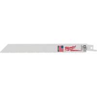 Sawzall&reg; Reciprocating Saw Blade, Bi-Metal, 10-14 TPI, 8" L x 5/8" W Equipex